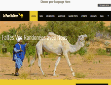 Tablet Screenshot of desertmauritanie.com